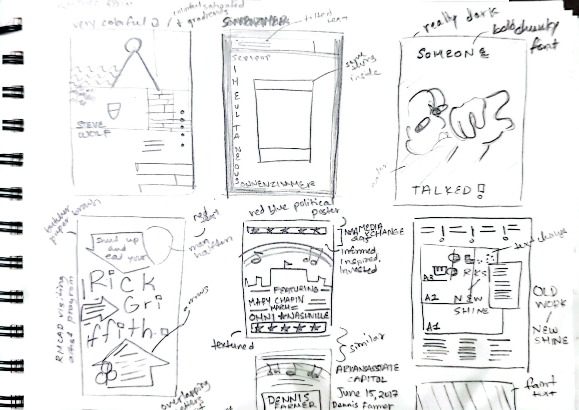 Observational sketch 1